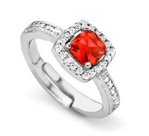 Orphelia Dames 925 Sterling Zilveren Ring - Zilver ZR-7199/RE