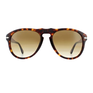 Persol Aviator Mens Havana Brown gradiënt zonnebril
