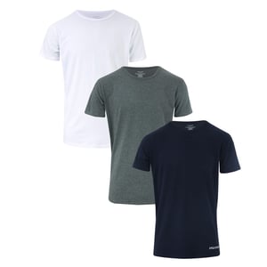 Heren Lyle And Scott Ellijah 3 Pack Lounge T-Shirts in Zwart Grijs