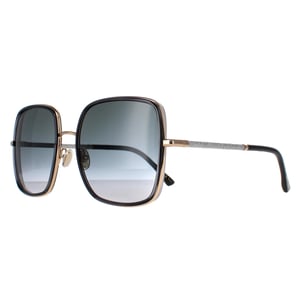Jimmy Choo JAYLA/S 2F7 9O goudgrijs donkergrijs gradiÃ«nt zonnebril