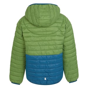 Regatta Gewatteerd kinder/kinder Hillpack II Colour Block Jacket (Pikant groen/Marokkaans blauw)