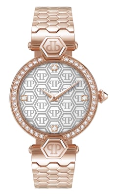 Philipp Plein Plein Couture Dames Horloge Rosékleurig PWEAA0821