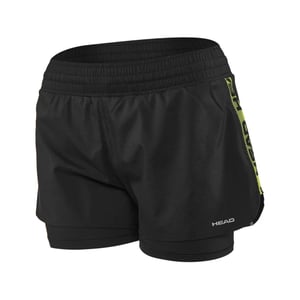 Head Advantage Vrouwen Zwart Tennisshort