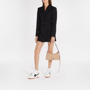 Sneakers Out Of Office Mid Top - Off White - Leer - Wit/Zwart