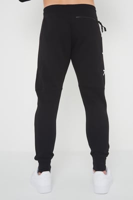 Nike Air heren fleece joggingbroek in zwart