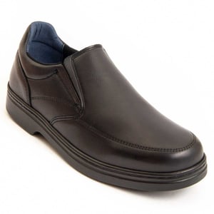 Purapiel Komodo3 mocassin in zwart