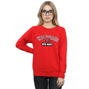 Disney Dames/Dames High School Musical The Musical Wildcats Athletic Sweatshirt (Rood)