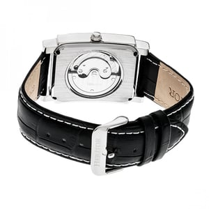Heritor automatisch Frederick lederen band horloge