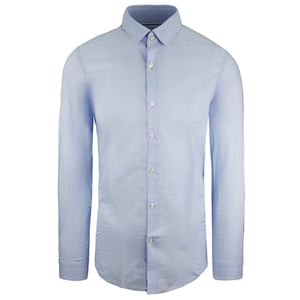 Lacoste Slim Fit Heren Blauw Overhemd