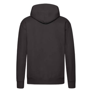 Fruit of the Loom Heren Premium Hoodie (Zwart)