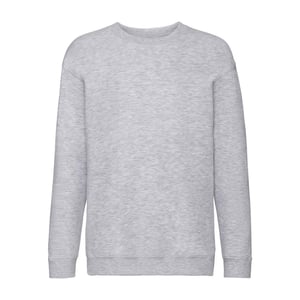 Fruit of the Loom Sweatshirt met Drop Shoulder voor Kinderen/Kinderen (Heide Grijs)