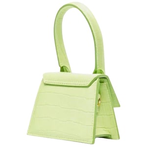 Jacquemus Le Chiquito lichtgroen minitasje