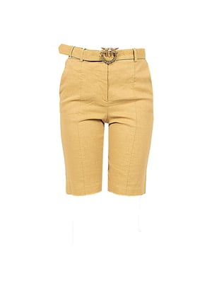 Pinko shorts Bellona Vrouw beige