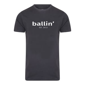 Ballin Est. 2013 Tee SS Tapered Fit Shirt Grijs