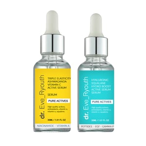 Squalaan actief serum 30ml + Ashwaganda serum 30ml