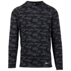 Trespass Heren Arno Base Layer Top (Donkergrijs)