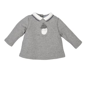 Trui met lange mouwen en reverskraag 3810W17 baby