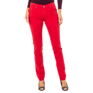 Stretch elastische broek met dun gesneden zomen LWT006 vrouw