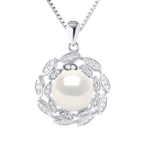 SUN zoetwater parel White 9-10 mm 925