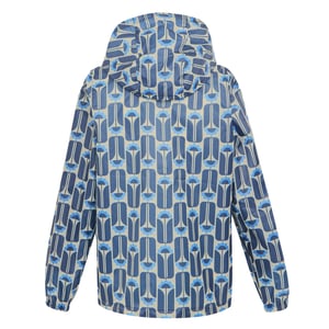 Regatta Dames/Dames Orla Kiely Tall Bloemen Packaway Waterdichte Jas (Marine)