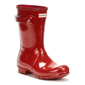 Hunter Original Gloss Short Military Wellies voor dames