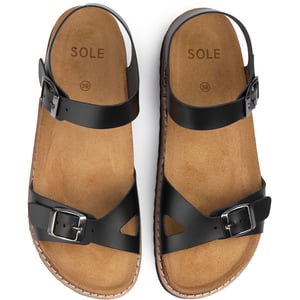 Sole Geri Footbed Sandalen