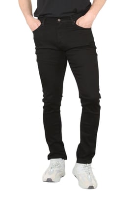 MYT Heren skinny fit jeans stretchdenim in zwart