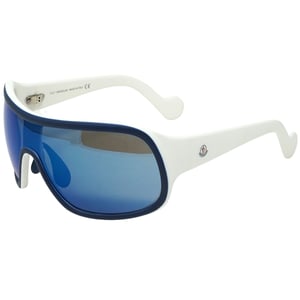 Moncler ML0048 92X 00 White Sunglasses