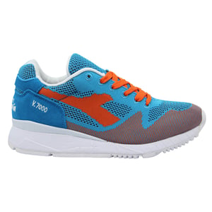 Diadora V7000 Weave Heren Blauw Sportschoenen