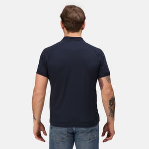 Regatta Professioneel Heren Coolweave Poloshirt met korte mouwen (Marine)