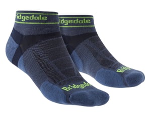 Bridgedale - Heren Hardloopsokken Ultralicht Merino - Laag - Blauw