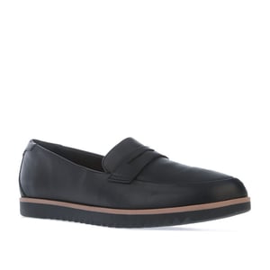Clarks Serena Terri leren schoenen voor dames, zwart