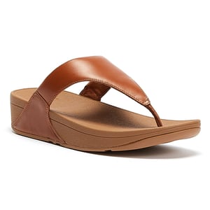 FitFlop Lulu Leren Damessandalen - (Tan)