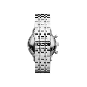 Emporio Armani AR0389 Chronograaf Zwarte Wijzerplaat Herenhorloge