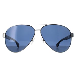 Hugo Boss BOSS 1560/O/S 6LB ruthenium blauw zonnebril