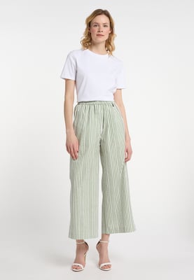 Dreimaster Culotte Dames Gebroken wit licht olijfgroen