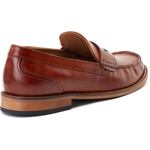 Base London Garfield Leren Herenpantoffels Burnt Tan