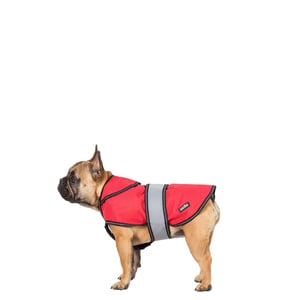 Trespass Duke weerbestendige hondenjas met uitneembaar binnenvlies (Rood)