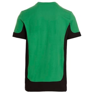 Gebroken wit Diag Outline zwart sport-T-shirt