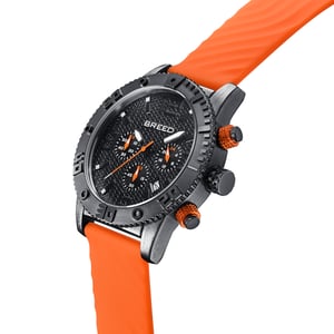 Breed Double Agent Chronograaf Horloge met Datum