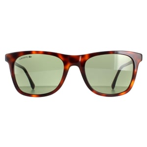 Lacoste Vierkant Mannen Dark Havana Groente L933s