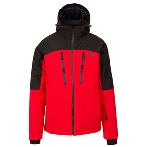 Trespass Heren Nixon DLX Ski jas (Rood)