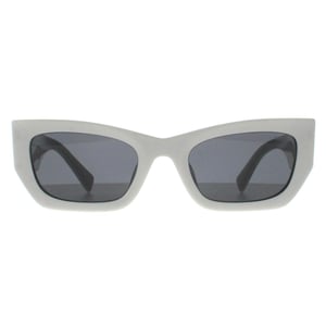 Miu Miu MU09WS 1425S0 wit donkergrijs zonnebril