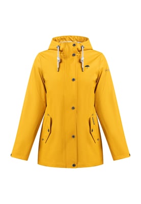 Schmuddelwedda Regenjas bridgeport Dames Mosterd-271