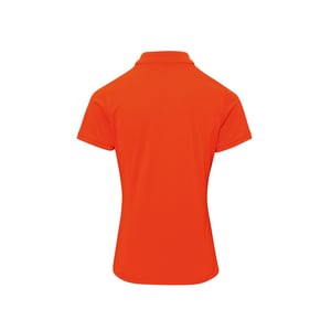 Premier Dames/Dames Coolchecker Plus Poloshirt (Oranje)