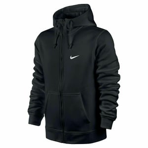 Nike Heren Club Fleece volledig trainingspak zwart