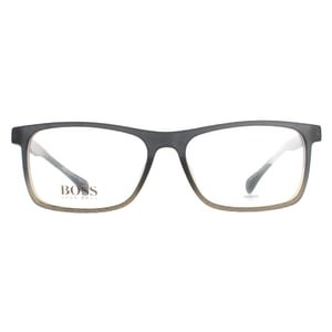 Hugo Boss rechthoekige heren grijs bruin patroon baas 1084/it