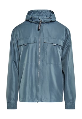 Schmuddelwedda Anorak Heren Grijs-blauw