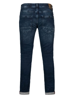 Petrol Industries - Heren Jackson Slim Fit Jeans  - Blauw