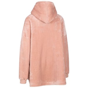 Trespass Uniseks Volwassen Knusse Oversized Hoodie Deken (Misty Rose)